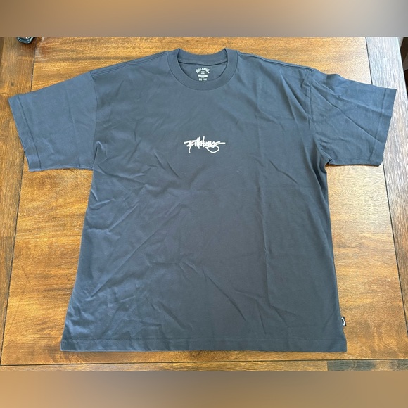 Billabong Identity OG Tee Washed Black SS Embroidered Logo T-Shirt Men’s L - Picture 2 of 10